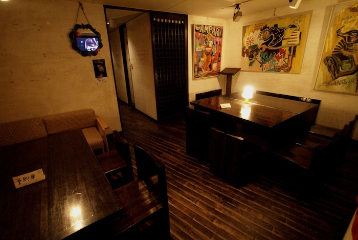 the back room